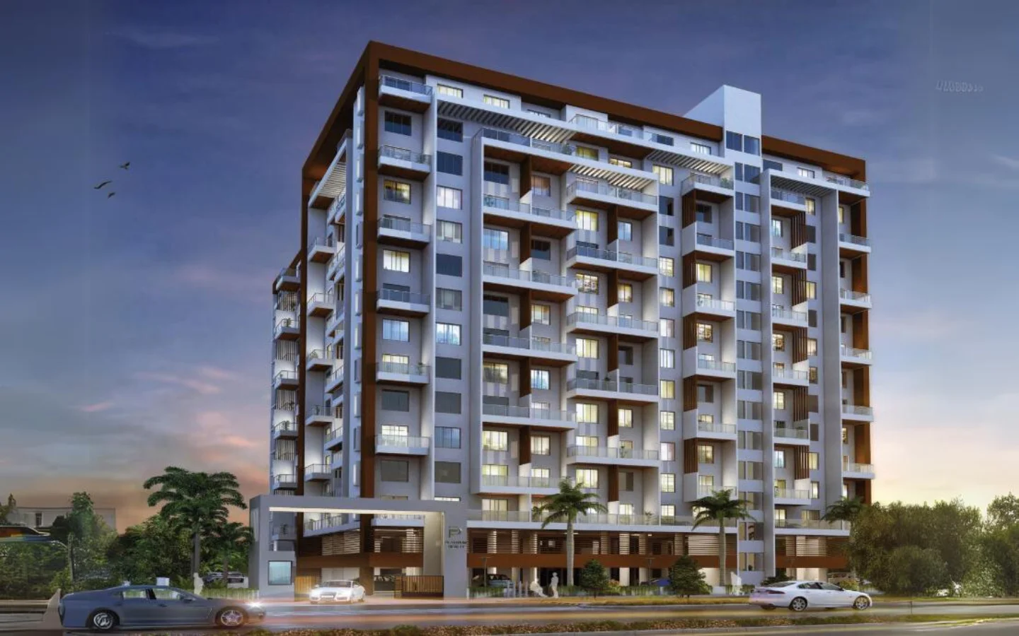 1BHK flat for sale in Maan | 2 BHK flat for sale in Maan