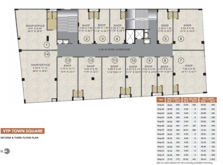 VTP Town square