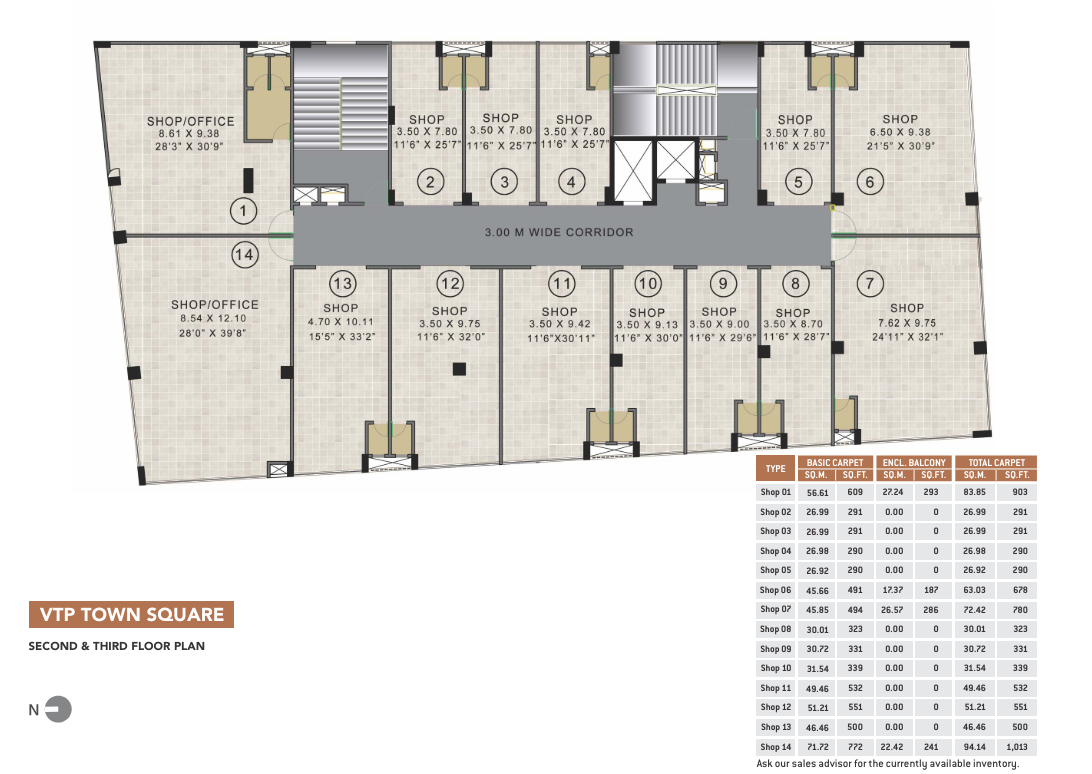 VTP Town square