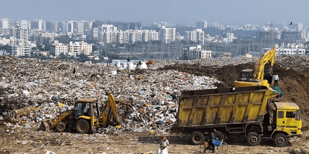punawale garbage depot
